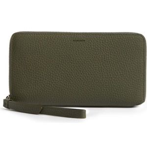 Allsaints Fetch Leather Phone Wristlet